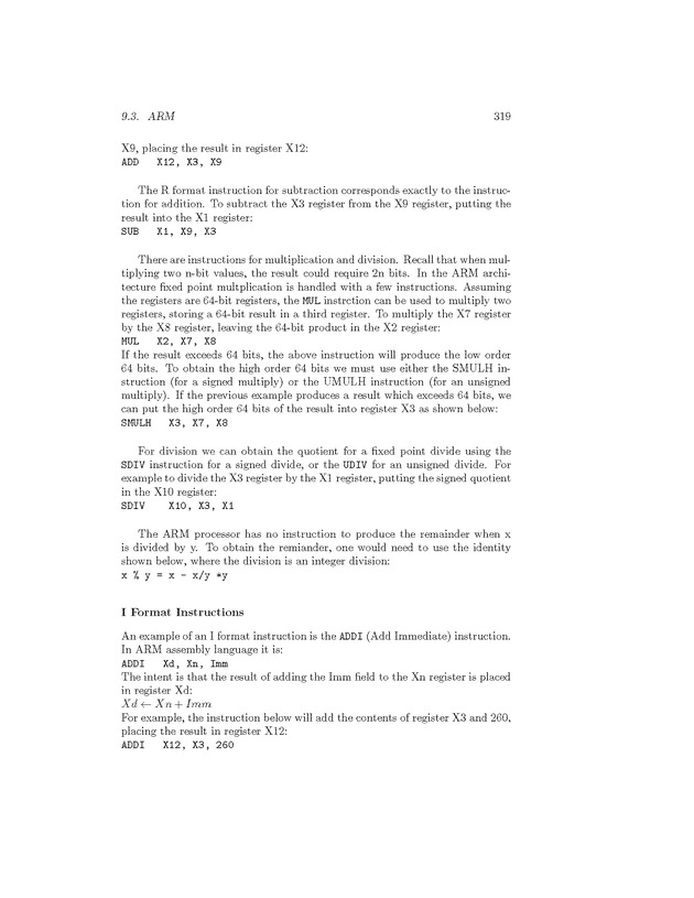 Computer Organization with MIPS - Page 319